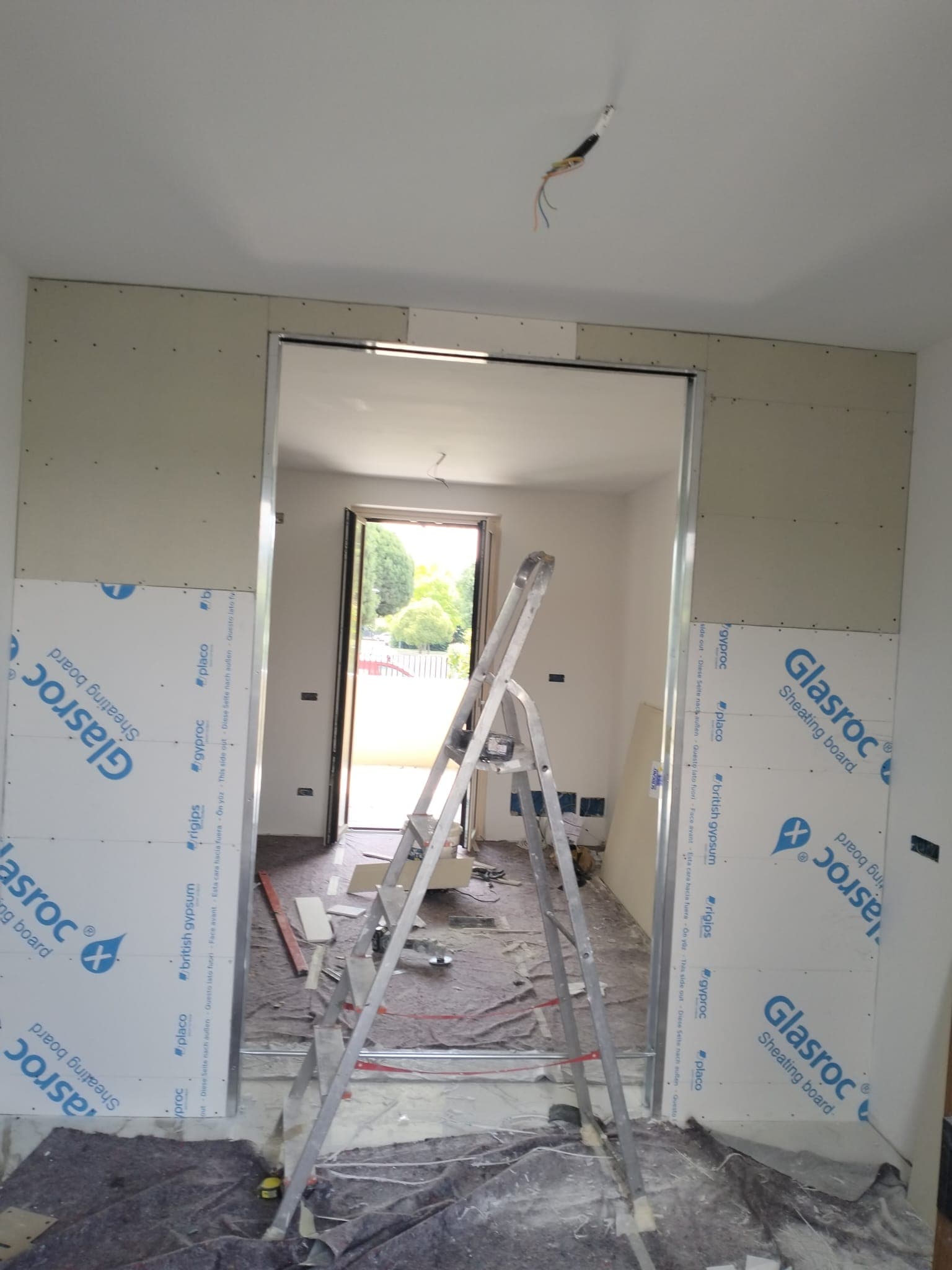 Dopo l'intervento di svuotamento locale a Verona